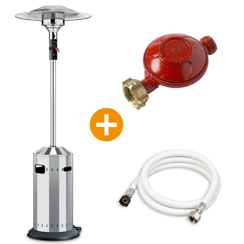 Chauffage extérieur Cosy Élégance Inox