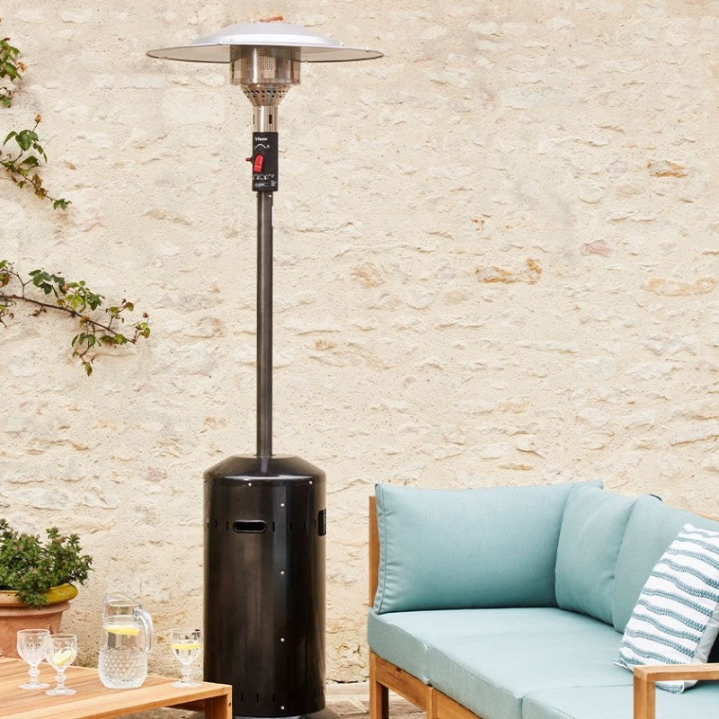 Chauffage extérieur Cosy Élégance Noir