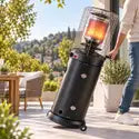 Chauffage de terrasse au gaz