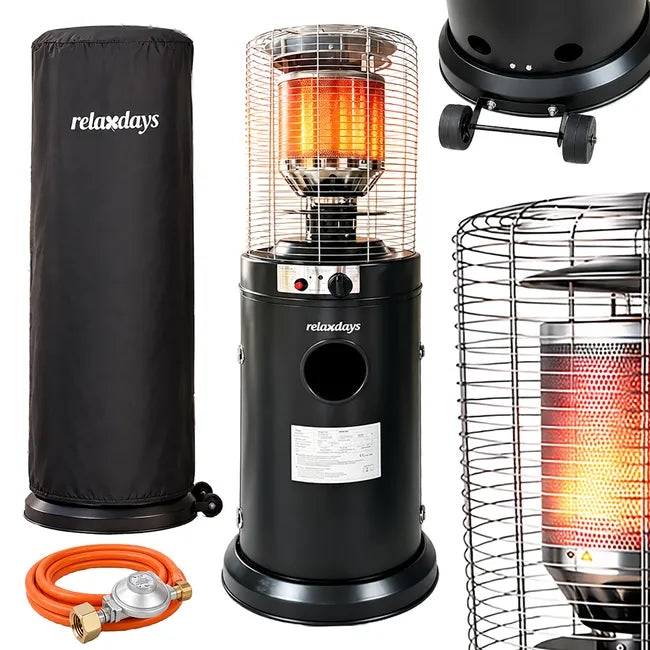 Chauffage de terrasse au gaz
